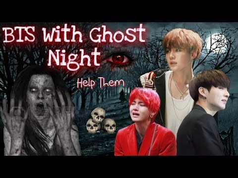 BTS With Ghost Night | BTS horror Movie💀☠️😱