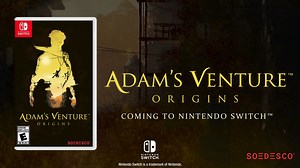 Adventure game Adam's Venture: Origins heading to Switch
