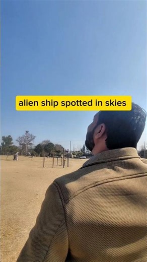 Alien ship spotted in skies 👽 #shorts #alien