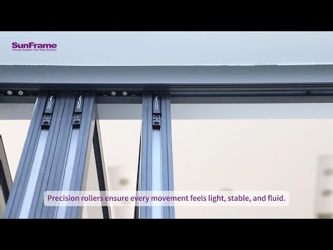 SunFrame Foldable Sliding Window System | Smooth, Smart, and Space-Saving Design