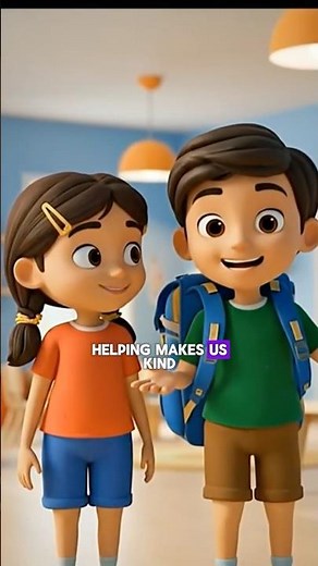 Helping Others Makes Us Kind ❤️ | Moral Story for Kids #shorts #kidsstories #englishforkids