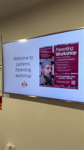 Alhamdulillah, today’s Parenting Workshop was a real success. We had rich, meaningful discussions grounded in neuroscience, exploring both logical and emotional mindsets. Parents gained valuable insights and practical guidance to better manage, support, and connect with their teenagers. A huge thank to Shaykh Amer & Unity Family Service #Parenting #Workshop #Teenagers #FYP #Viral