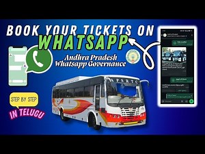 How to Book APSRTC Bus Tickets on WhatsApp | New Andhra Pradesh WhatsApp Governance