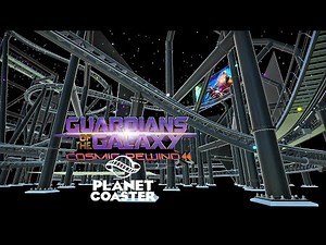 GOTG:Cosmic Rewind | Off-Ride POV's - Epcot (Planet Coaster)