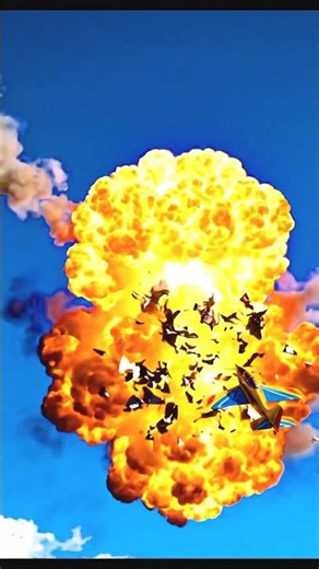 ✈️ Cruise Missile vs RC Plane Mid-Air Collision🚀| Massive Boom💥| #CruiseMissile #RCPlane #shorts