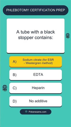 Phlebotomy Certification Prep
