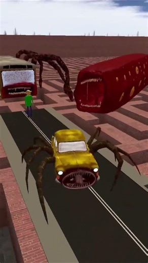 Car Eater Saves Baldi!