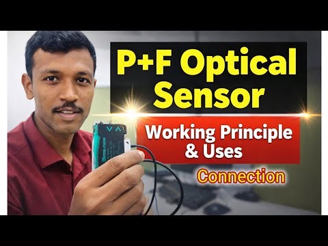 P+F Optical sensor working principle, connection and application #youtube #technical #informative