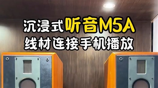 M5A试听：当旗舰遇见经典女声 8英寸三分频旗舰，等磁场带式高音，遇见经典女声！