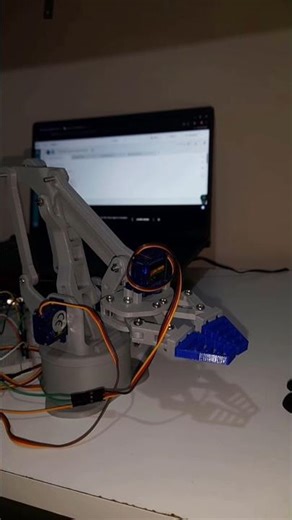 Schau dir das komplette Tutorial auf meinem Kanal an! 🚀#arduino #roboterarm