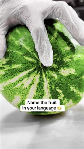 Peeling Melons: A Satisfying Fruit Processing Video