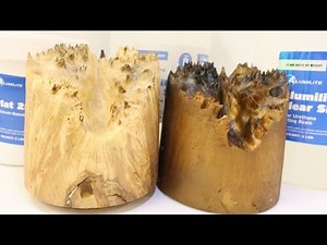 Make a Fake Burl Silicone Mold and Resin Casting