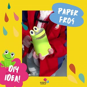1.2K views · 23 reactions | EASY PEASY DIY frog made from paper cups Kids really like to play with it #kiddoworld #diy | Kiddo world | Facebook