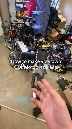How to make your own Odi/Motocutz Plate Decal #tutorial #tuttio #viral #emoto #fyp