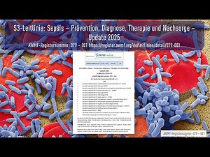 S3 Leitlinie Sepsis – Prävention, Diagnose, Therapie und Nachsorge (Update 2025)