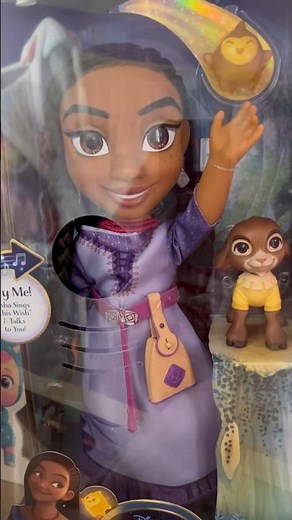 Disney Wish Asha singing doll 🎶 #shorts #disneywish