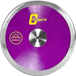 Throwing Discus - Official Track and Field High Spin, Low Spin Discus for High School and College Throwers - Outdoor Practice and Competition Discus (1.0KG / 1.6KG / 2.0KG)