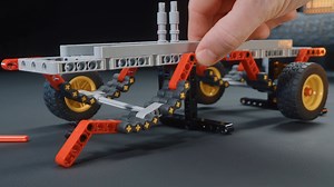 Shock Strider - Lego Suspension Testing #lego #suspension | Dr. Engine