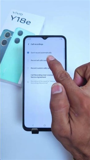 Vivo y18e call recording setting #vivoy18ecallrecording #vivoy18e #shorts