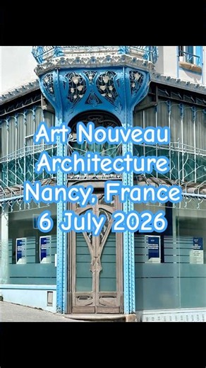 Art Nouveau Architecture Nancy-Frane #france #nancy #artnouveau #architecture #architecturaldesign