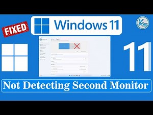 ✅ How To Fix Windows 11 Not Detecting Second Monitor