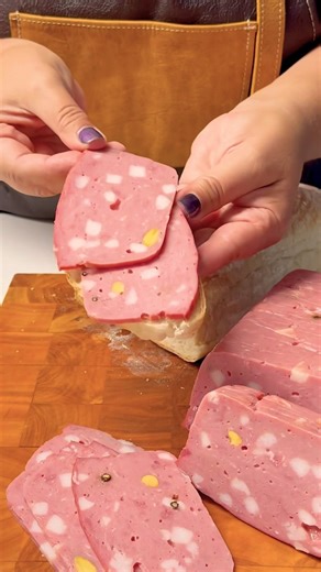 Homemade Mortadella Without Casing – Pork & Beef Version #mortadella #homemademortadella #food #cook