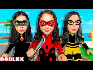 VIRAMOS PERSONAGENS DE MIRACULOUS no MURDER MISTERY 2!