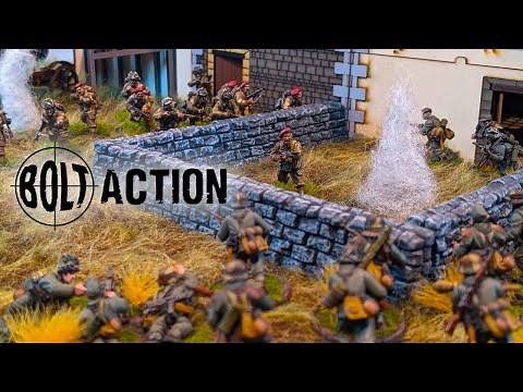 Bolt Action Battle Report: 1000 Points British Airborne vs Panzer Lehr