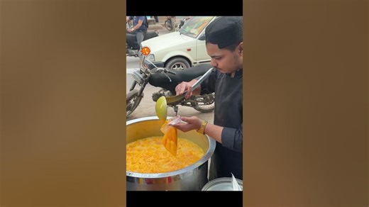 Talented Young Vendor Selling the BEST Mango Milkshake | Original Mango Juice