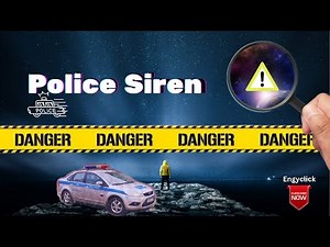 Police Siren Sound Effect | Loud & Realistic 🚔🔊🚨
