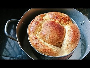 How to make Bread at home without oven //No oven bread