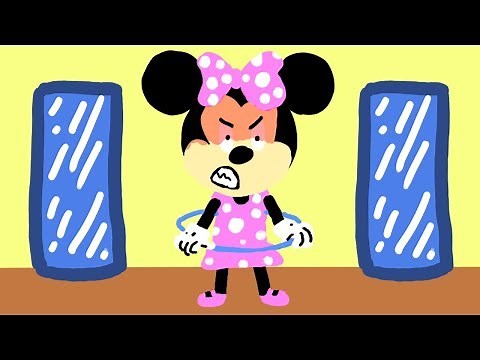 Minnie Mouse Clubhouse Gets Angry - Disney Junior Doodles