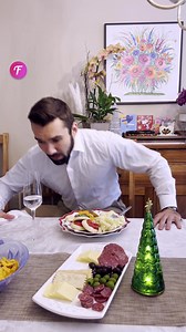 Playful footsie mix-up at dinner gathering 🎅🎄 #Fabiosa #Xmas #HolidayHumor #FootsieFiasco | Fabiosa Australia