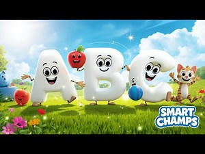 Cartoon ABC Phonics Song 🌈 Dancing Letters with Faces | Kids Educational Video