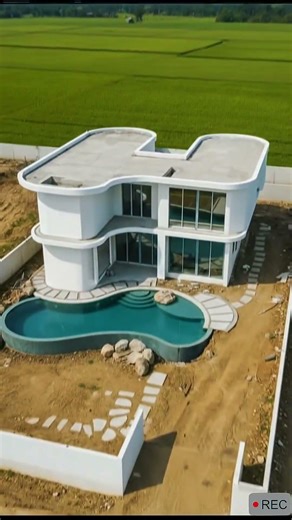 Full House Building Process: From Foundation to Finished Villa 🏗️