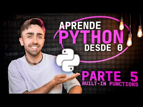 APRENDE FUNCIONES BUILT IN y MÉTODOS CLAVE en PYTHON