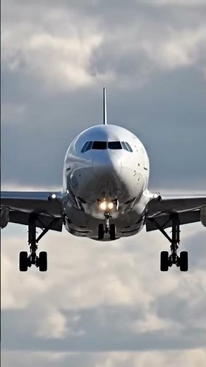 Hyper-Realistic ASMR Plane Landing | Long Distance Aircraft View | Relaxing Aviation Sounds