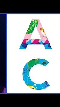 ABCD - Nature Alphabets - The Name of Everything In Nature Starts With An Alphabet ~ 🌟