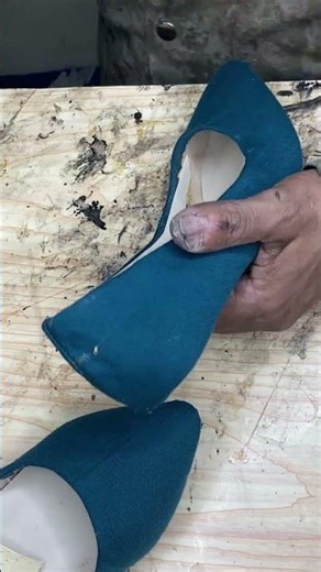 HOW TO Restore Worn Blue Heels | Amazing Leather Repair Transformation