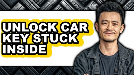 How to Unlock Car Key Stuck Inside - Full Guide