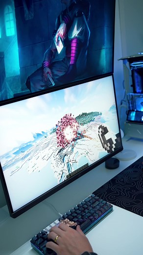 Blowing up 15,000 TNT in Minecraft