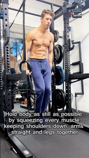 Gymnastic Ring Isometric Step 1