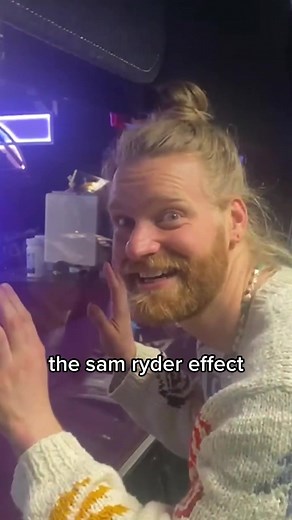 Man with Long Blonde Hair Transformation