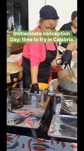 10K views · 37 reactions | Immaculate conception Day: time to fry in Calabria #frypanシ゚viralシ #frittole #frittelle -#baccala | Cook & Eat Like An Italian | Facebook