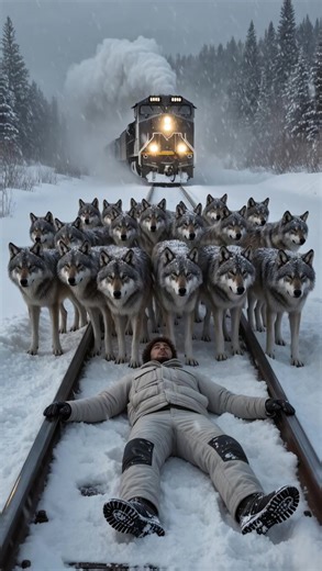 21K views · 38 reactions | A pack of wolves stood motionless on the...