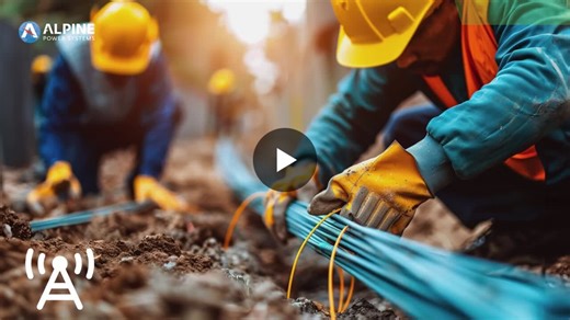 #fiberoptics #telecom #infrastructure #alpinepower | Alpine Power Systems