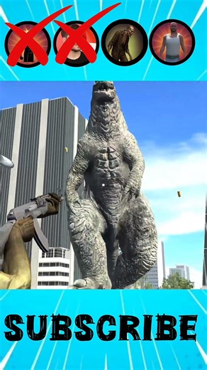 INDIAN BIKE DRIVING 3D GAME 🤯 ALL GUNS VS NEW GODZILLA CHALLENGE 💥 | #shorts​