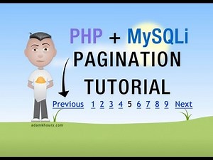 PHP Pagination Tutorial MySQLi Google Style Paged Results Programming