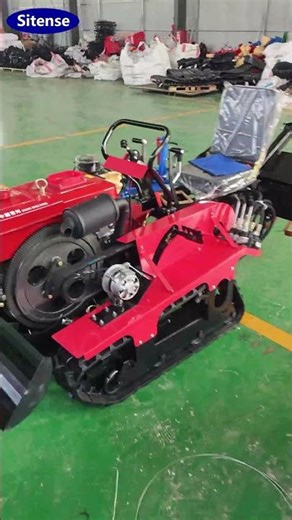 Advanced Compact Tractor with Dozer and Cultivator for Sale #rotarytiller #tractor #cultivator #farm
