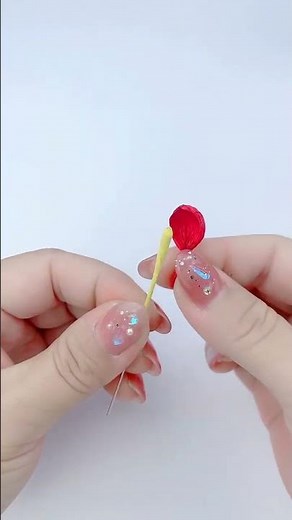 DIY yellow ribbon rose flowers#handmade #handmadegifts #flowers #gift #ribbon #rose #handmadecraft